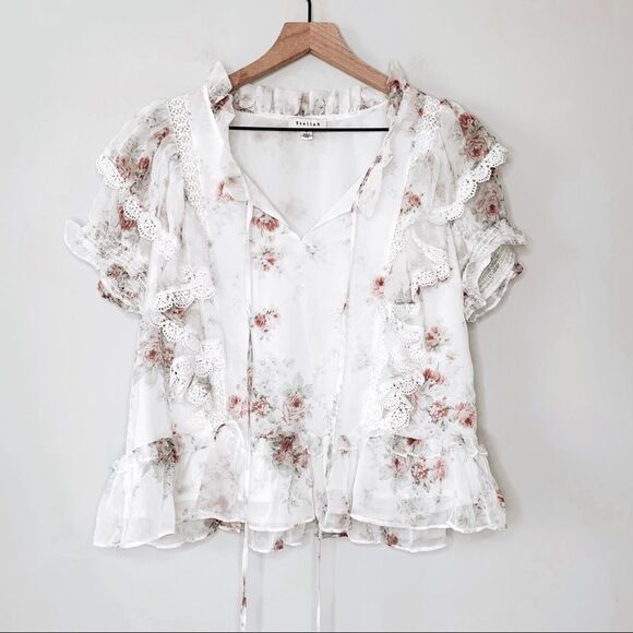 Stellah Cottagecore Blouse  - Picture 1 of 5